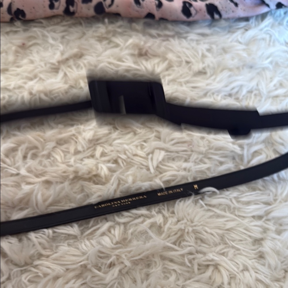 EUC Carolina Herrera Leopard Print Dress with belt - Picture 10 of 11